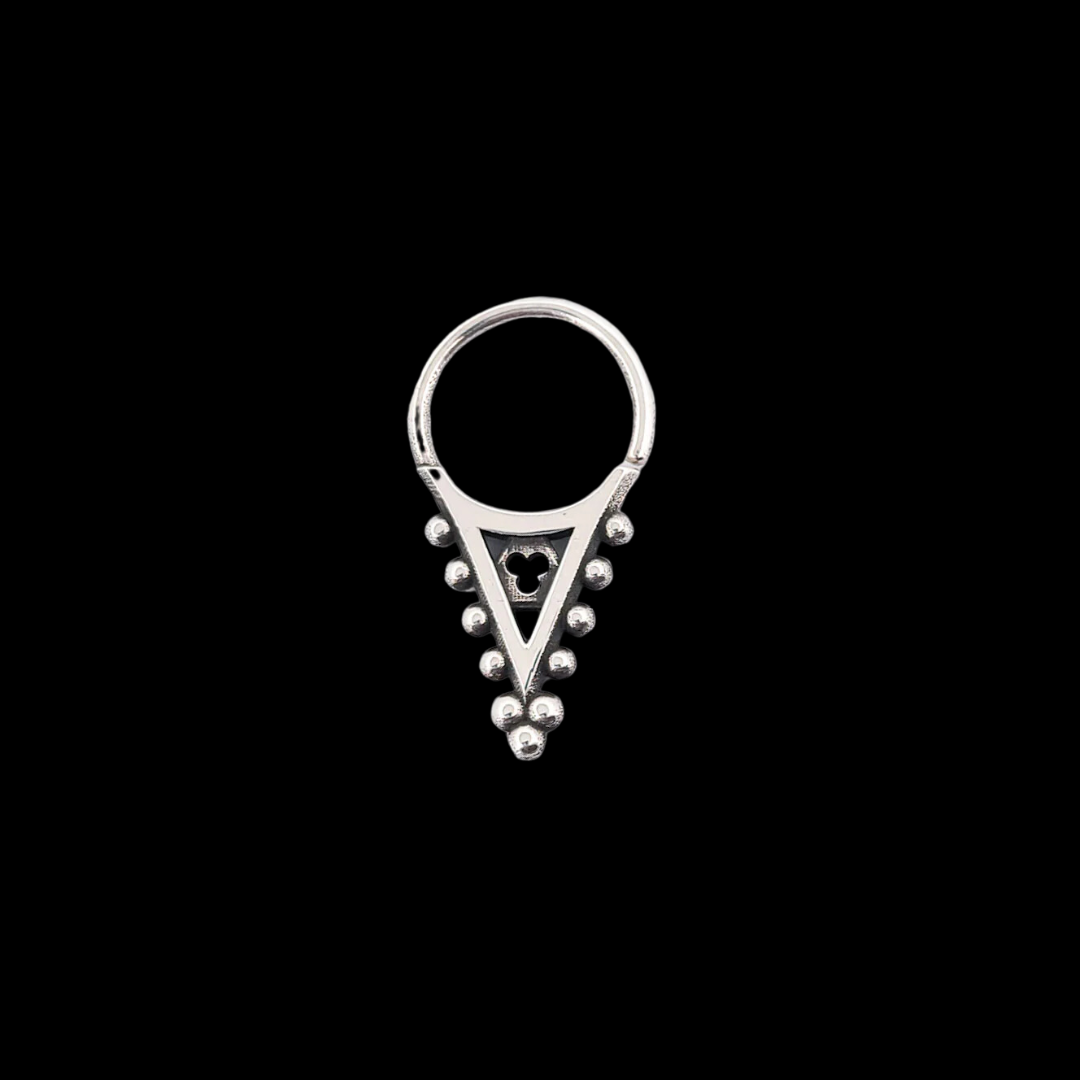 Collection of Gothic Church Roof Septum Piercing in a gallery layout