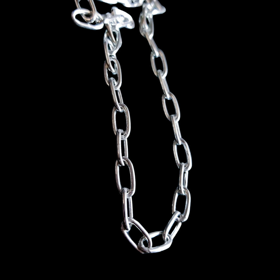 Collection of Massive Sterling Silver 6mm Cable Chain - Inchoo Bijoux in a gallery layout