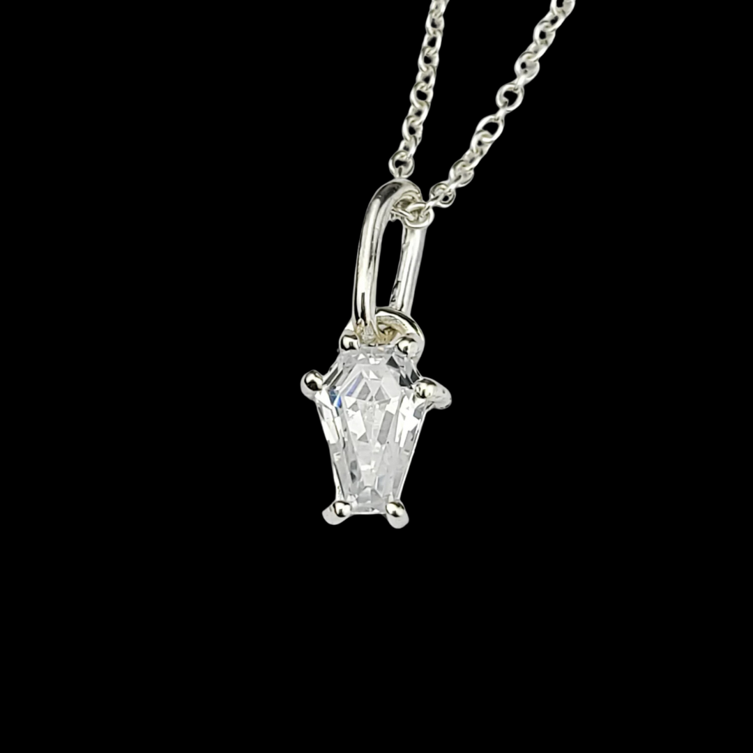 Collection of Non Diamond Coffin Pendant - Inchoo Bijoux in a gallery layout