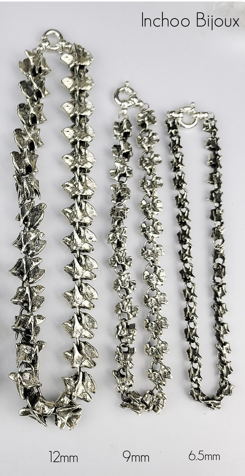 Collection of Massive 12mm Spine Necklace, Vertebrae Chain - Inchoo Bijoux in a gallery layout
