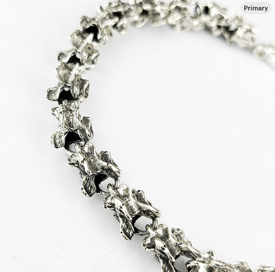 Collection of Thick 9mm Wide Vertebrae Spine Chain Necklace - Inchoo Bijoux in a gallery layout