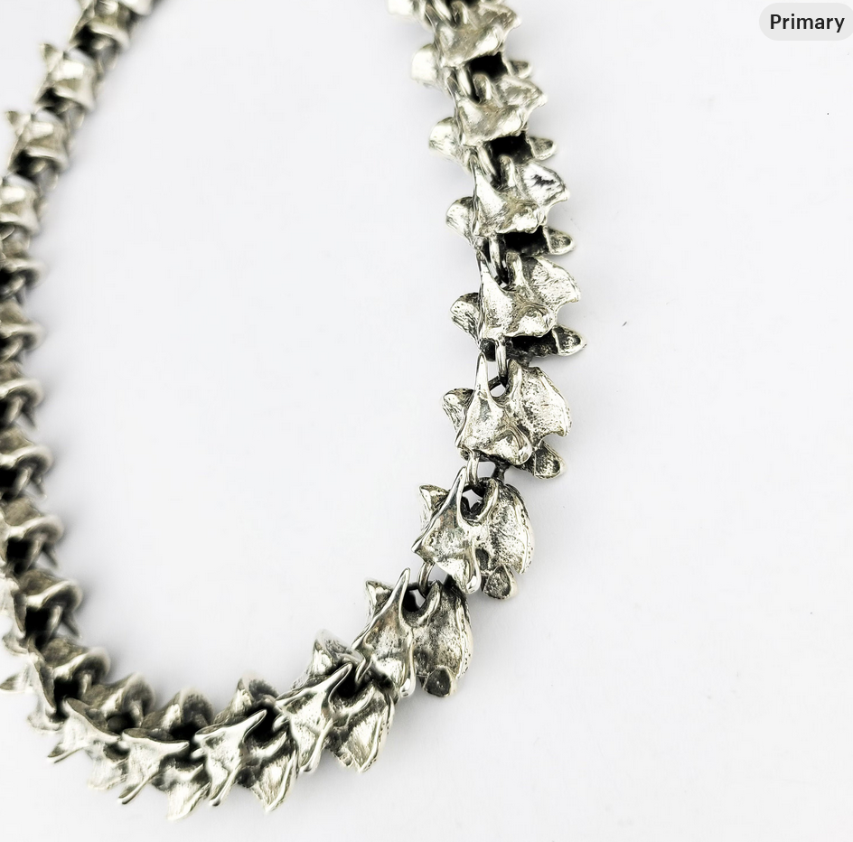 Collection of Massive 12mm Spine Necklace, Vertebrae Chain - Inchoo Bijoux in a gallery layout