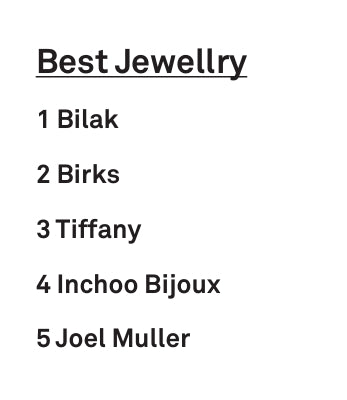 Inchoo Bijoux