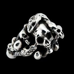 Collection of Danger Den Catacombs & Snakes Heavy Ring in a gallery layout