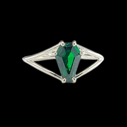 Collection of Jolie bague cercueil vert absinthe 6x9 in a gallery layout