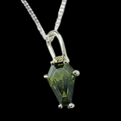 Collection of Slime Green Coffin Pendant 5x7 in a gallery layout