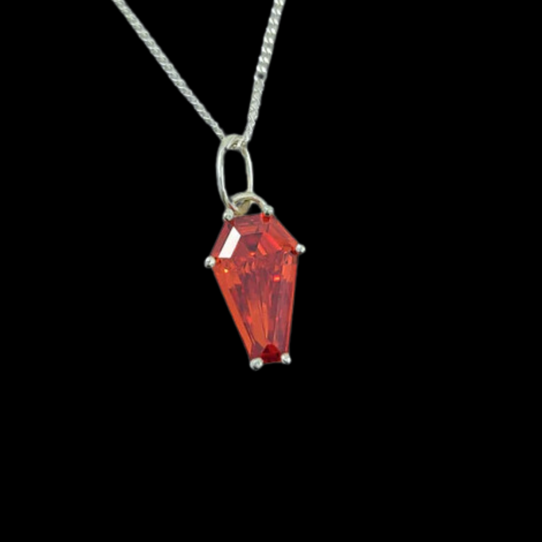 Collection of Big Orange Coffin Pendant in a gallery layout