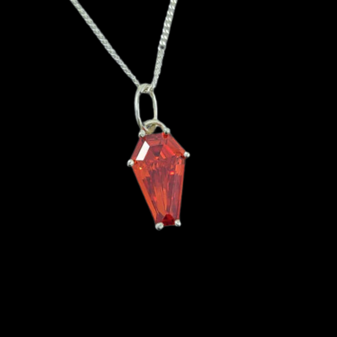Collection of Big Orange Coffin Pendant (8x13) in a gallery layout