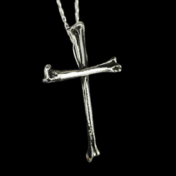 Collection of Heavy Bone Cross Pendant in a gallery layout