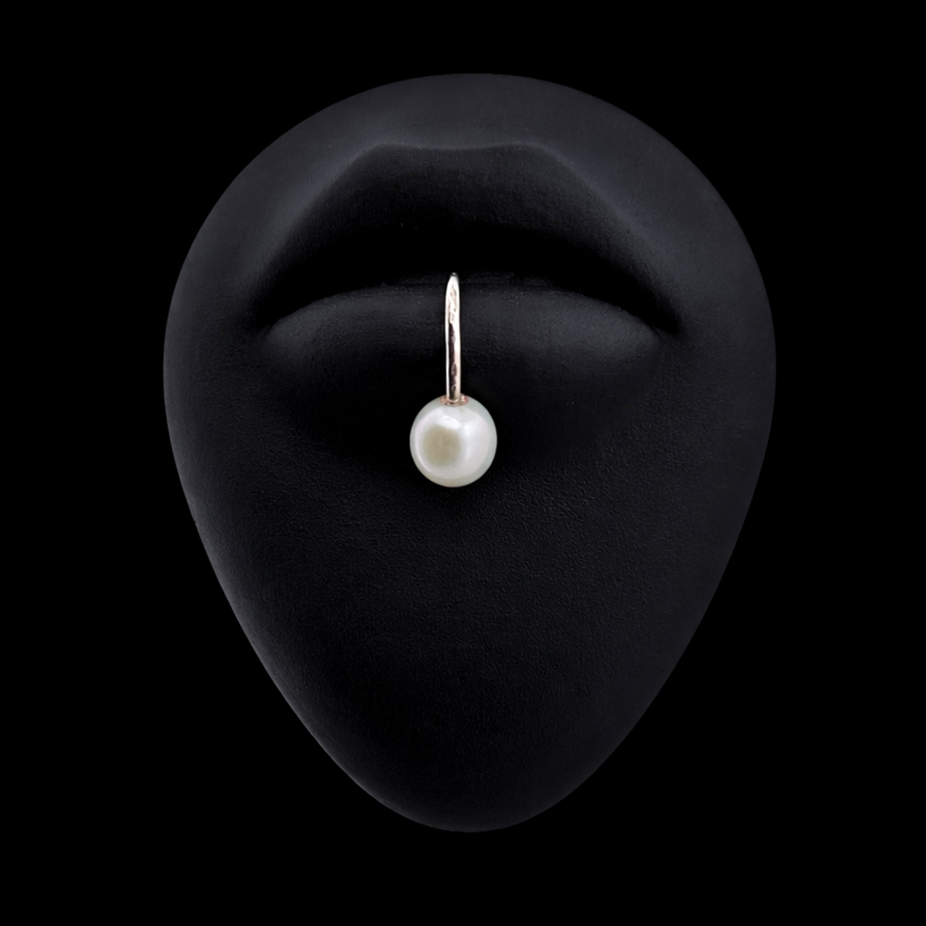 Collection of Pearl Fake Lip Ring - Inchoo Bijoux in a gallery layout