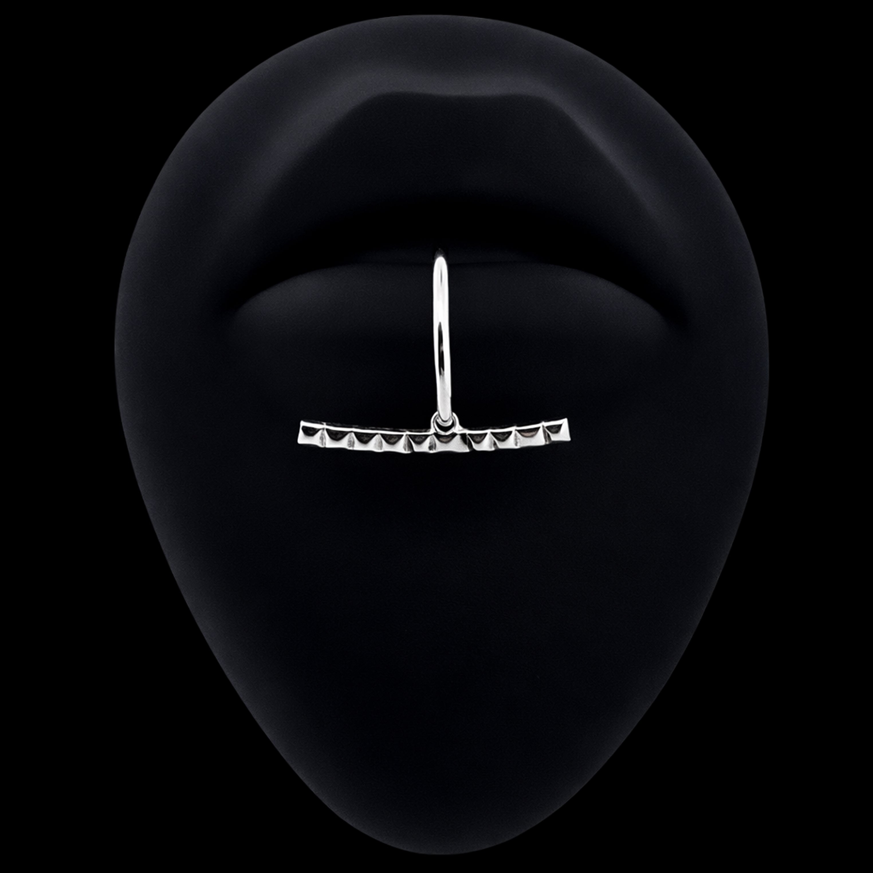 Collection of Studded Bar Fake Lip Ring - Inchoo Bijoux in a gallery layout