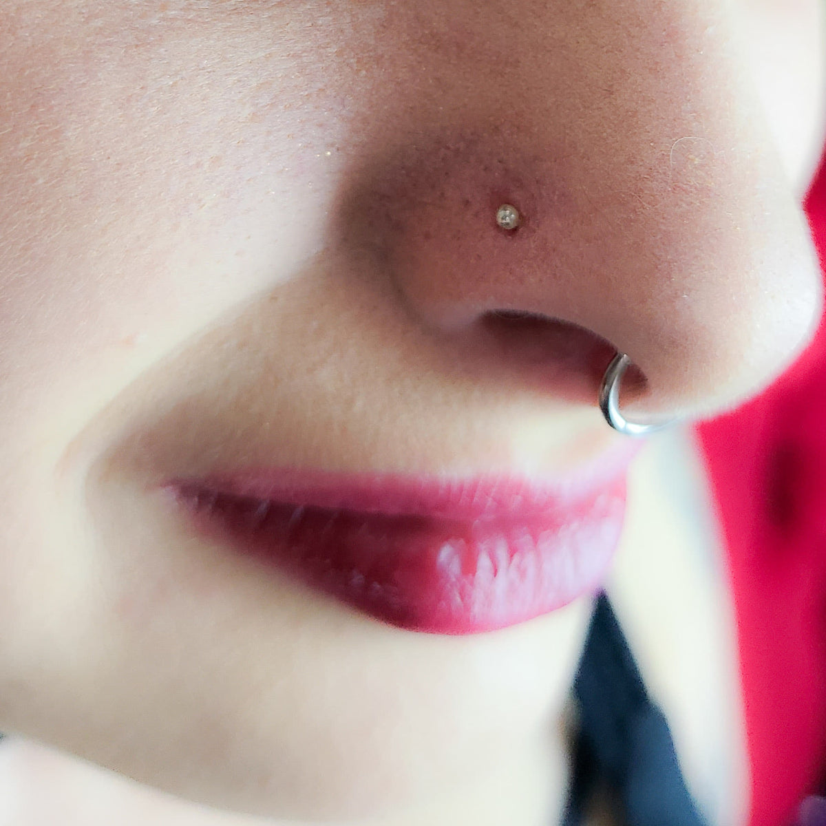 18G Titanium: Adjustable, Open Nose Ring, Easy To Fit Disk End, Hypoal —  Vital Body Jewelry