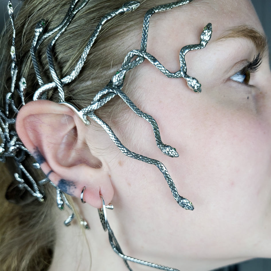 Collection of The Snake Charmer Head Piece - Adriana - Canada's Drag Race - in a gallery layout