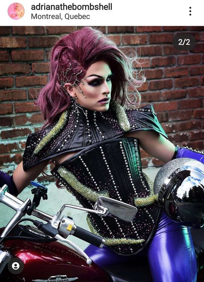 Collection of The Snake Charmer Head Piece - Adriana - Canada's Drag Race - in a gallery layout