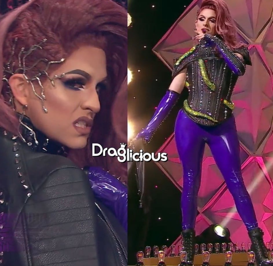 Collection of The Snake Charmer Head Piece - Adriana - Canada's Drag Race - in a gallery layout