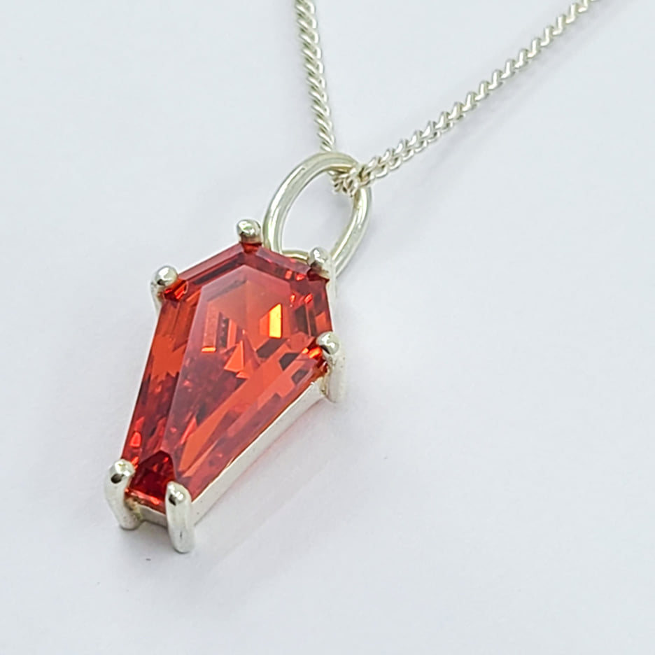 Collection of Big Orange Coffin Pendant in a gallery layout