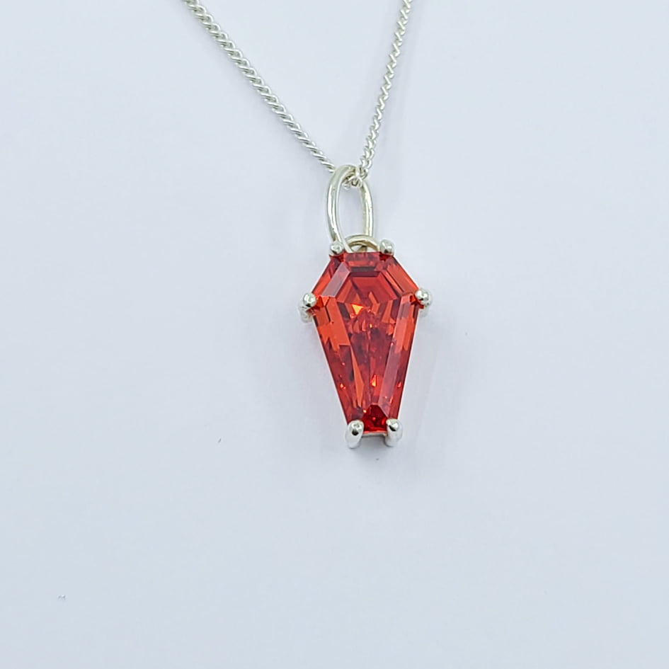 Collection of Big Orange Coffin Pendant in a gallery layout