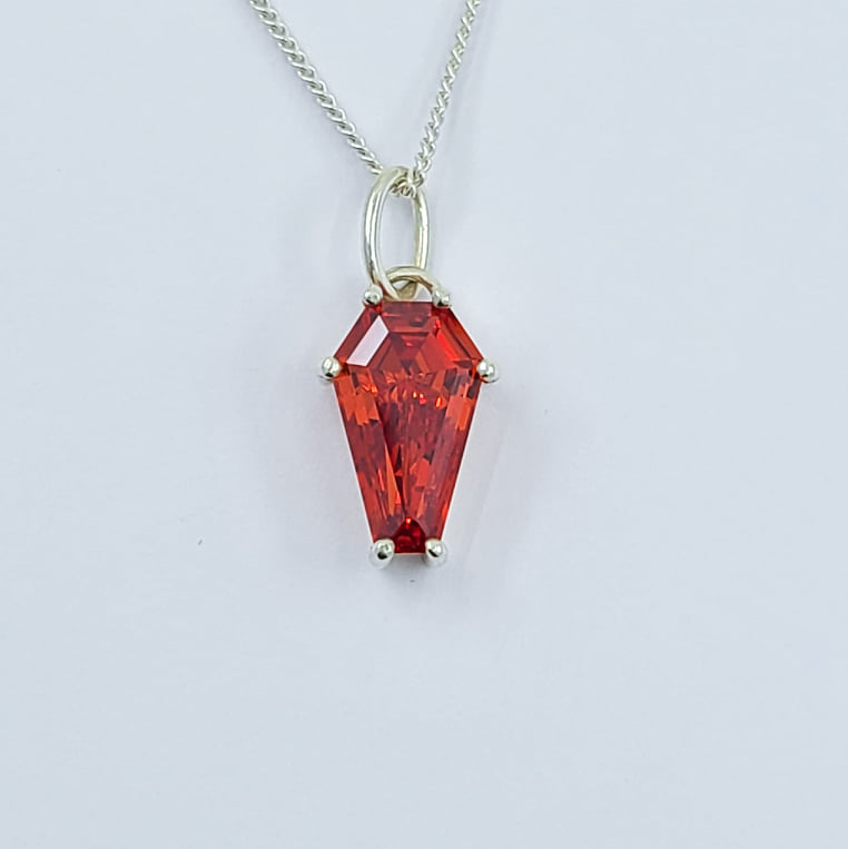Collection of Big Orange Coffin Pendant (8x13) in a gallery layout