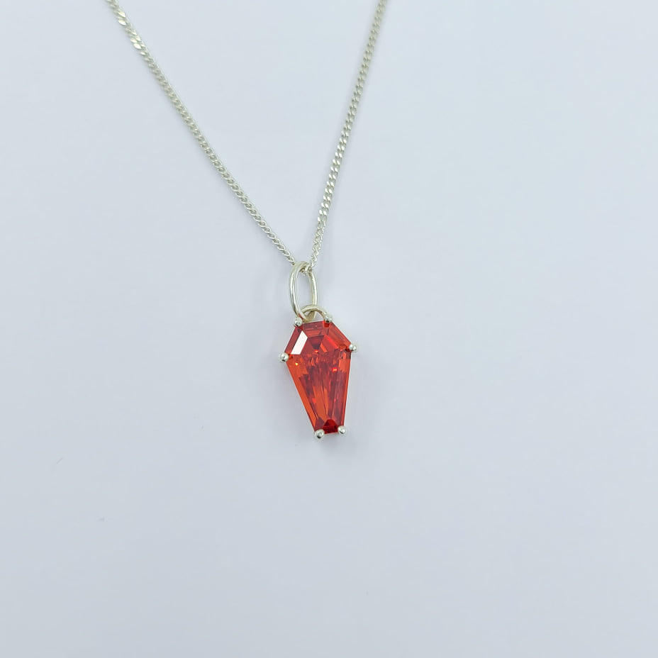 Collection of Big Orange Coffin Pendant (8x13) in a gallery layout