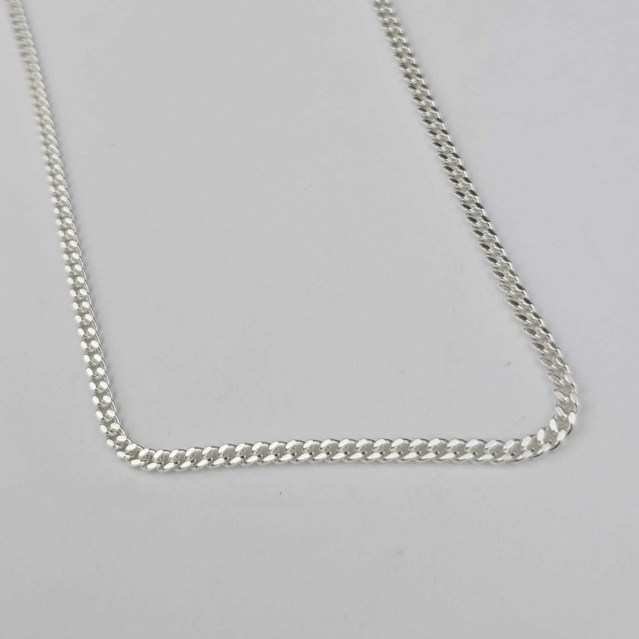Flat Curb Chain Necklace - 5 mm - Gold Plated - SETT&Co
