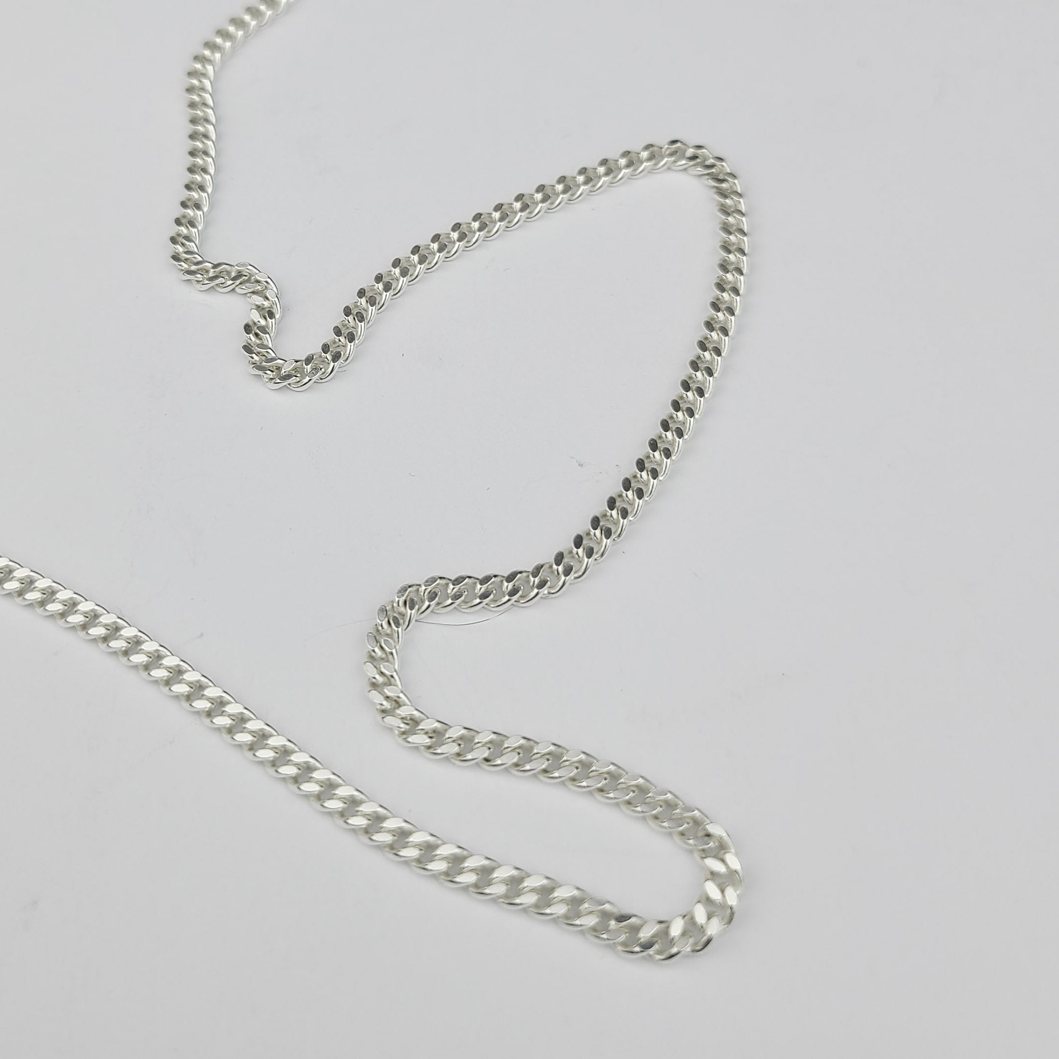Collier chaîne en argent sterling fin volumineux de 2,8 mm