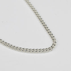 Collection of Bulky Thin 2.8mm Sterling Silver Chain Necklace in a gallery layout