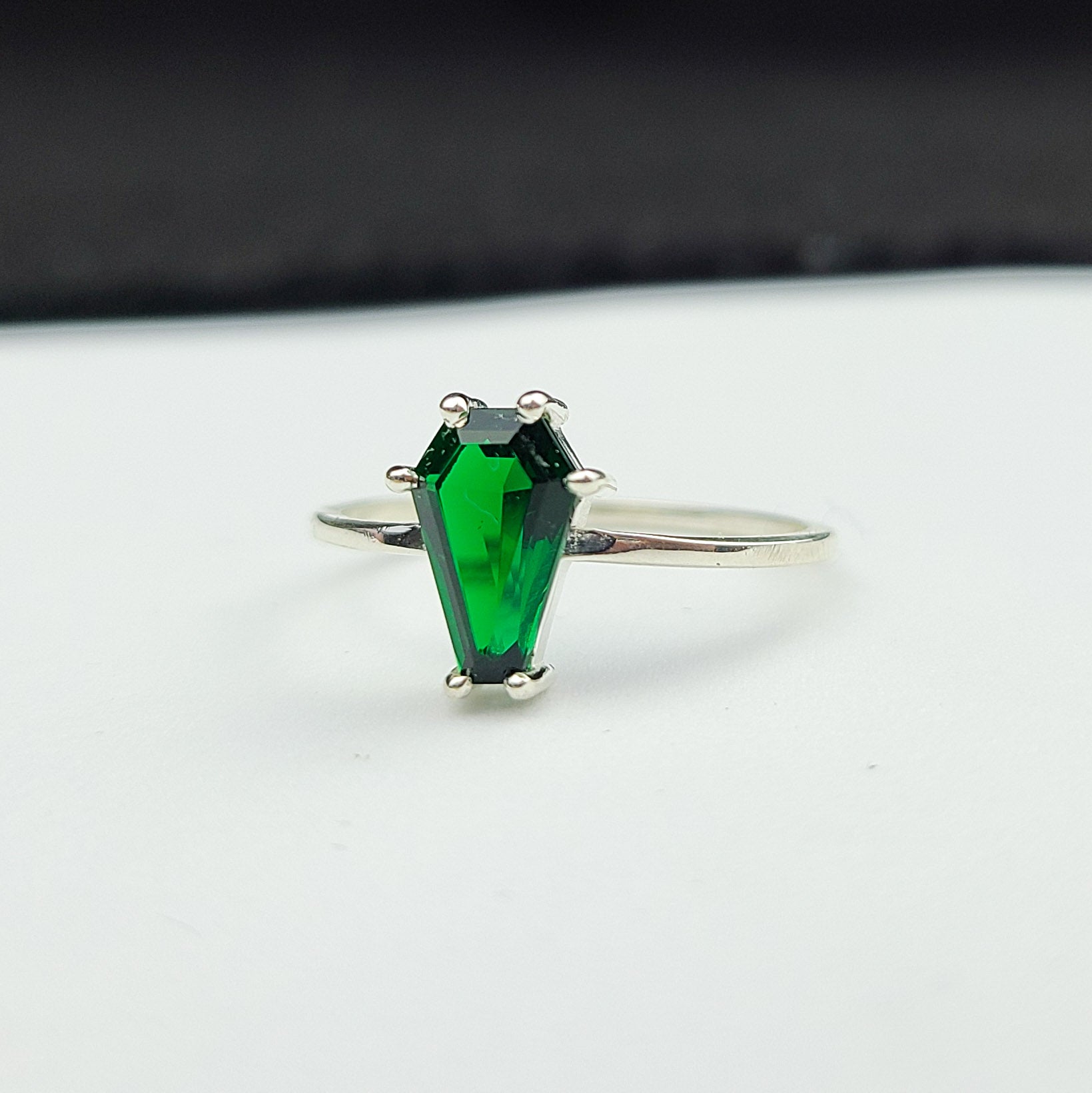 Collection of Absinthe Fairy Green Coffin Ring (6x9) in a gallery layout