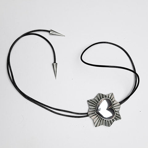 Collection of Big Sacred Heart Bolo Tie-Pendant-Inchoo Bijoux-Inchoo Bijoux in a gallery layout