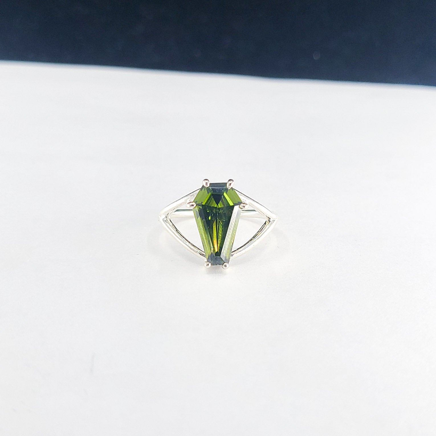 Big Slime Green Coffin Ring