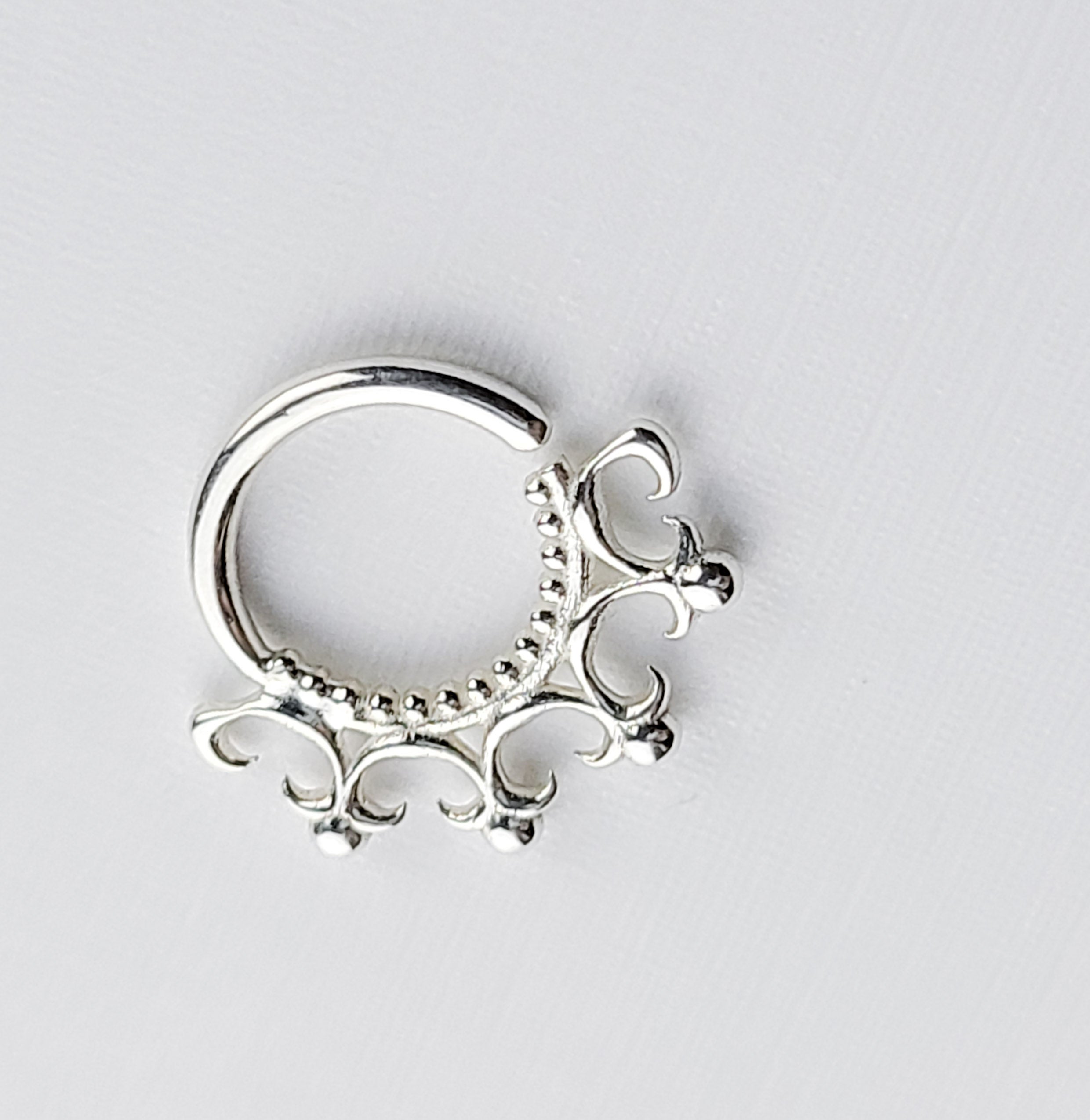 Collection of Delicate Gothic Lace Septum in a gallery layout