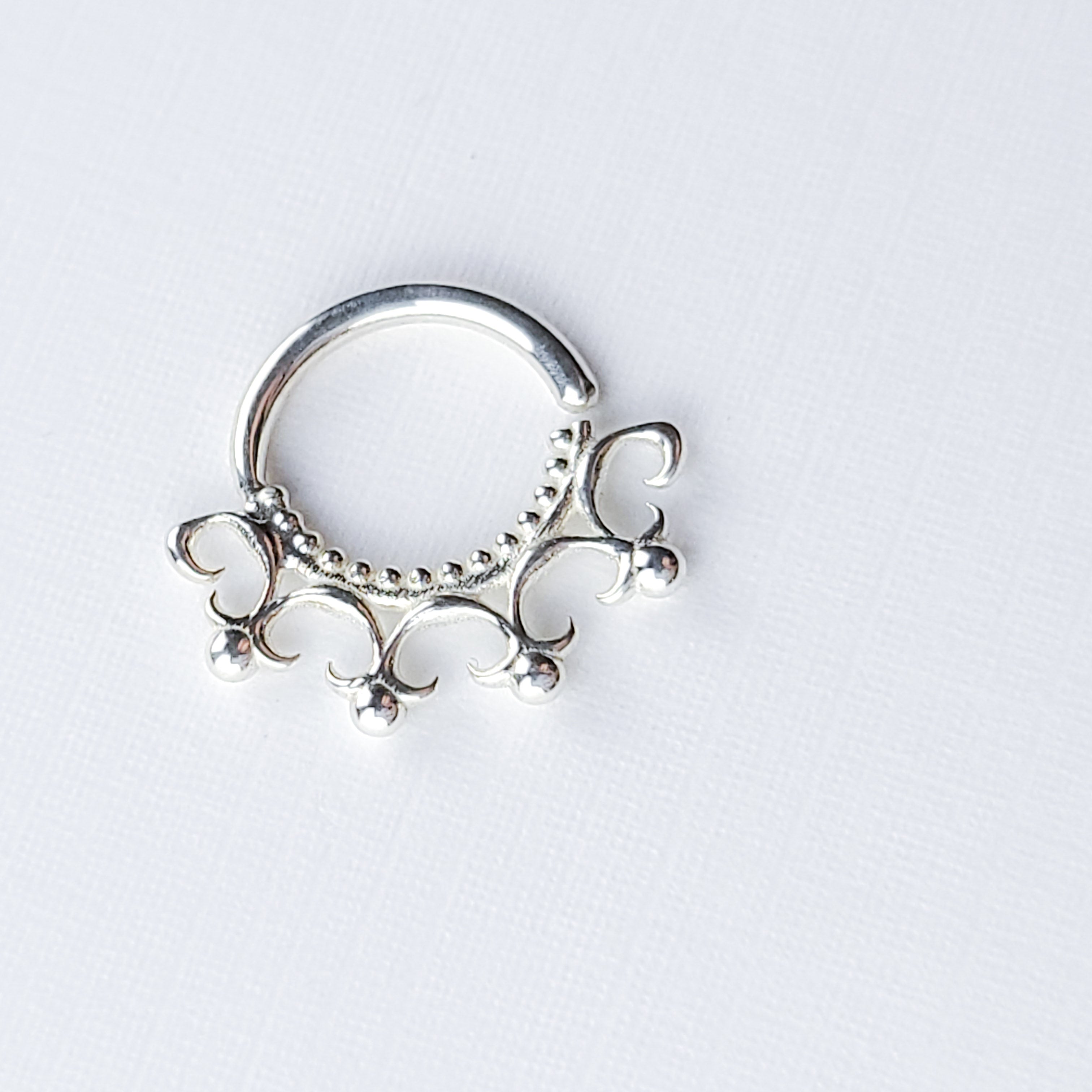 Collection of Delicate Gothic Lace Septum in a gallery layout