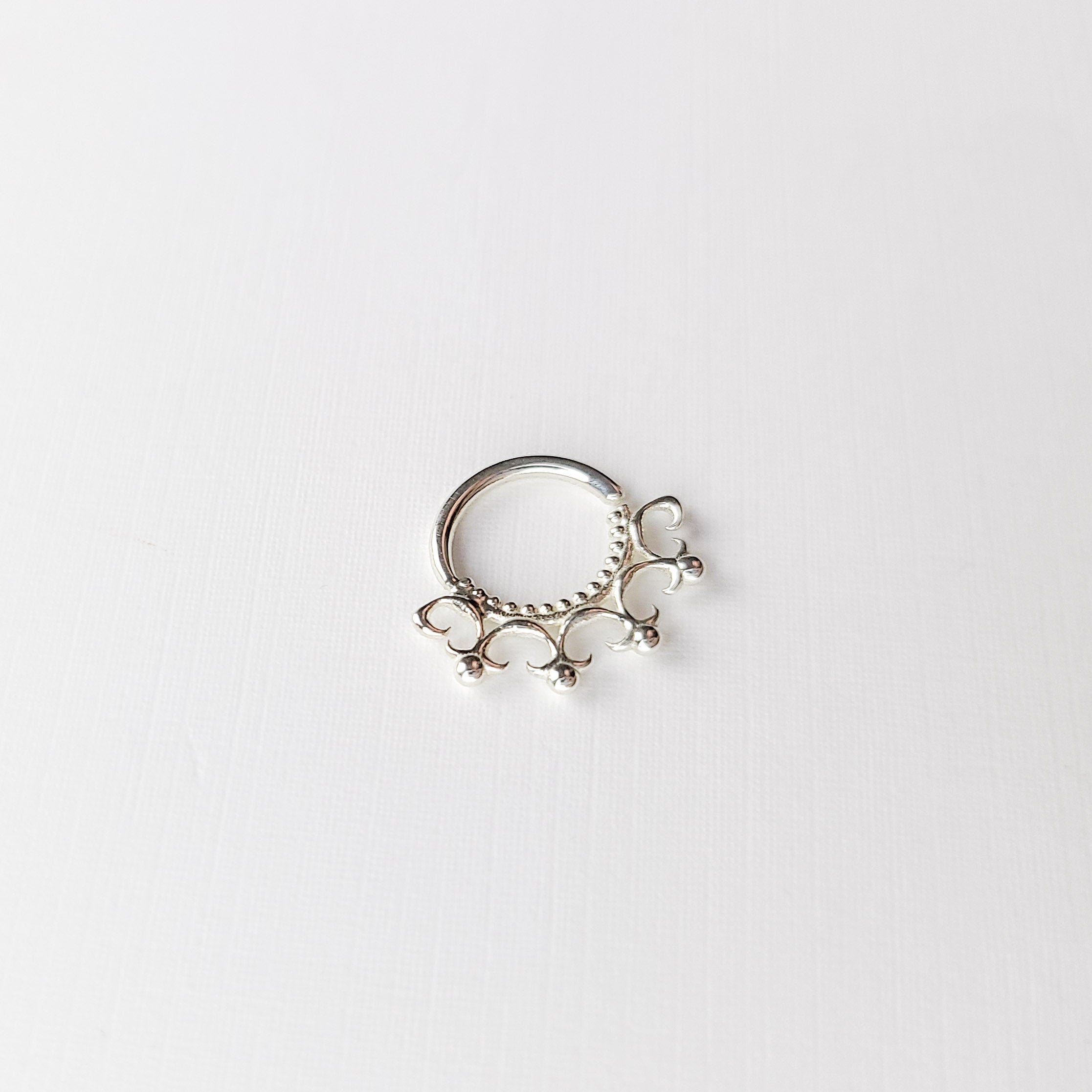 Collection of Delicate Gothic Lace Septum in a gallery layout