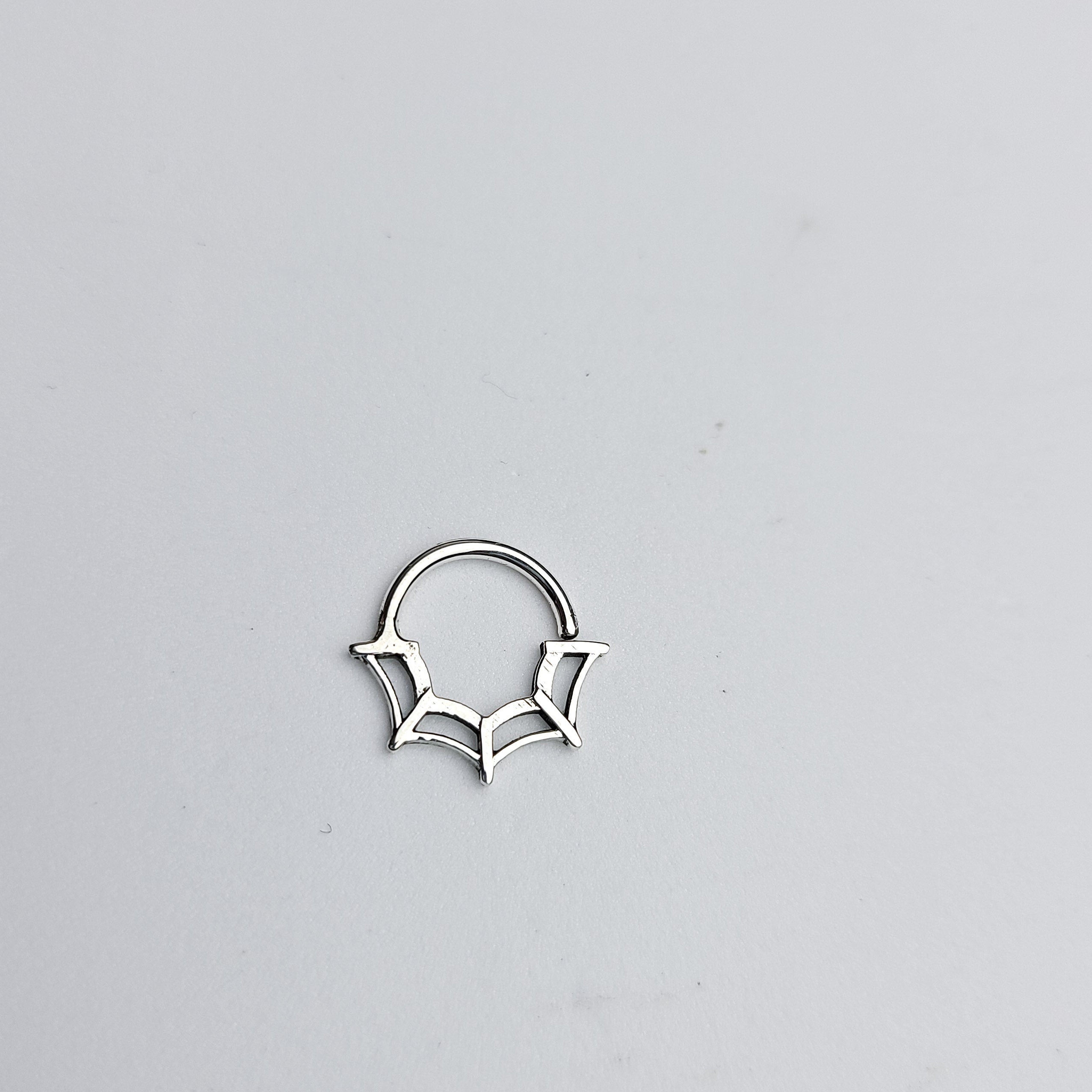 Collection of Spiderweb Nose Ring in a gallery layout