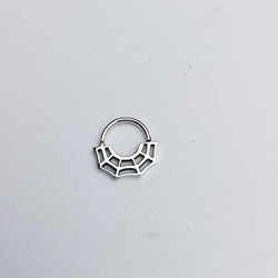 Collection of Spider Web Septum Piercing - Inchoo Bijoux in a gallery layout