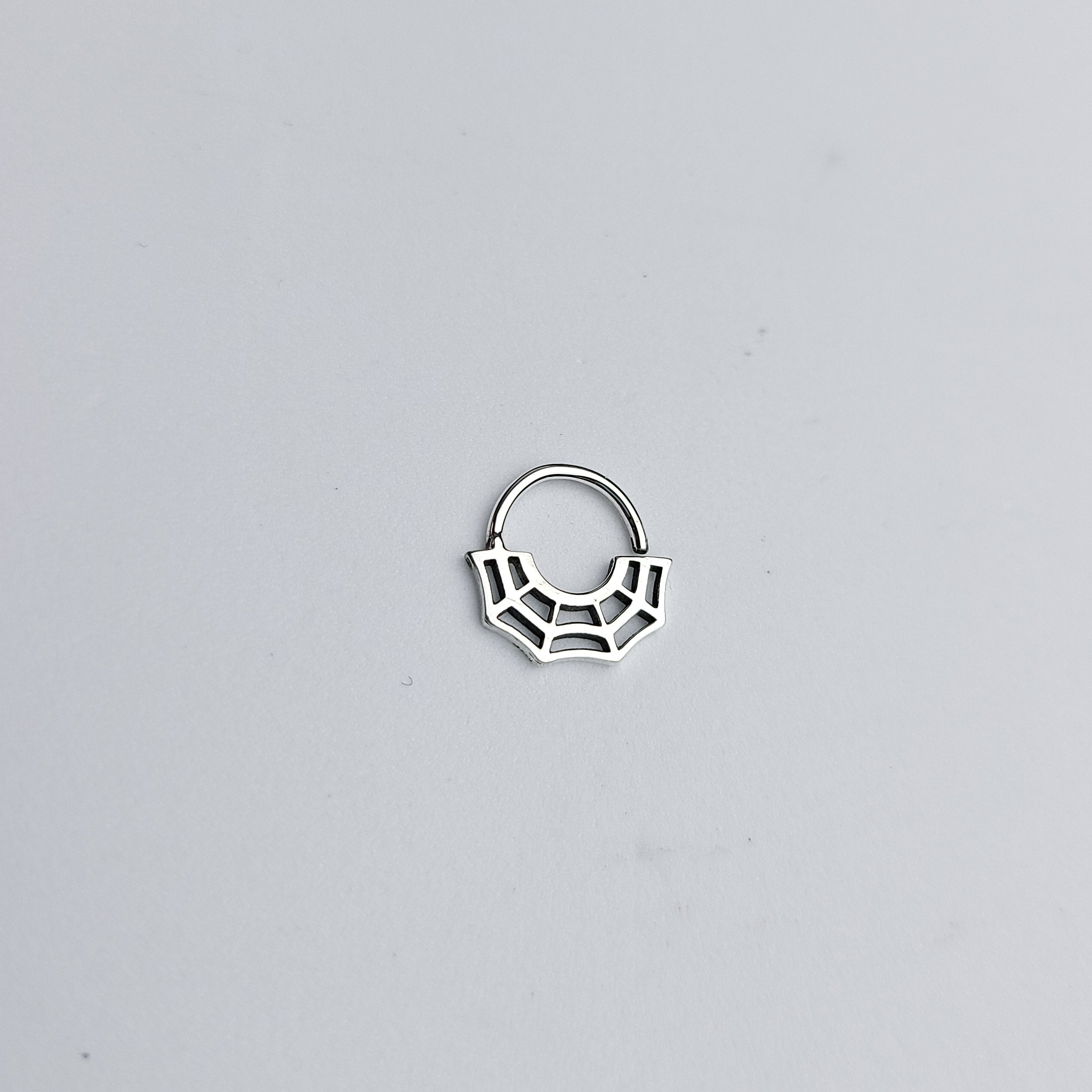 Collection of Spider Web Septum Piercing - Inchoo Bijoux in a gallery layout