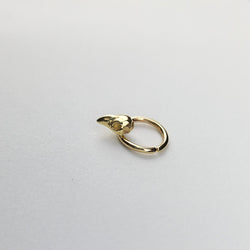 Collection of Yellow Gold Bird Skull Septum, Bird Nose Ring 10K - 14K in a gallery layout