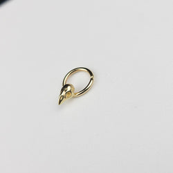 Collection of Yellow Gold Bird Skull Septum, Bird Nose Ring 10K - 14K in a gallery layout