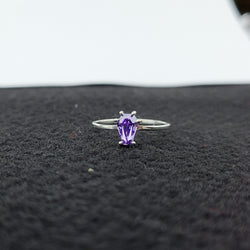 Collection of Purple Coffin Ring - Inchoo Bijoux in a gallery layout