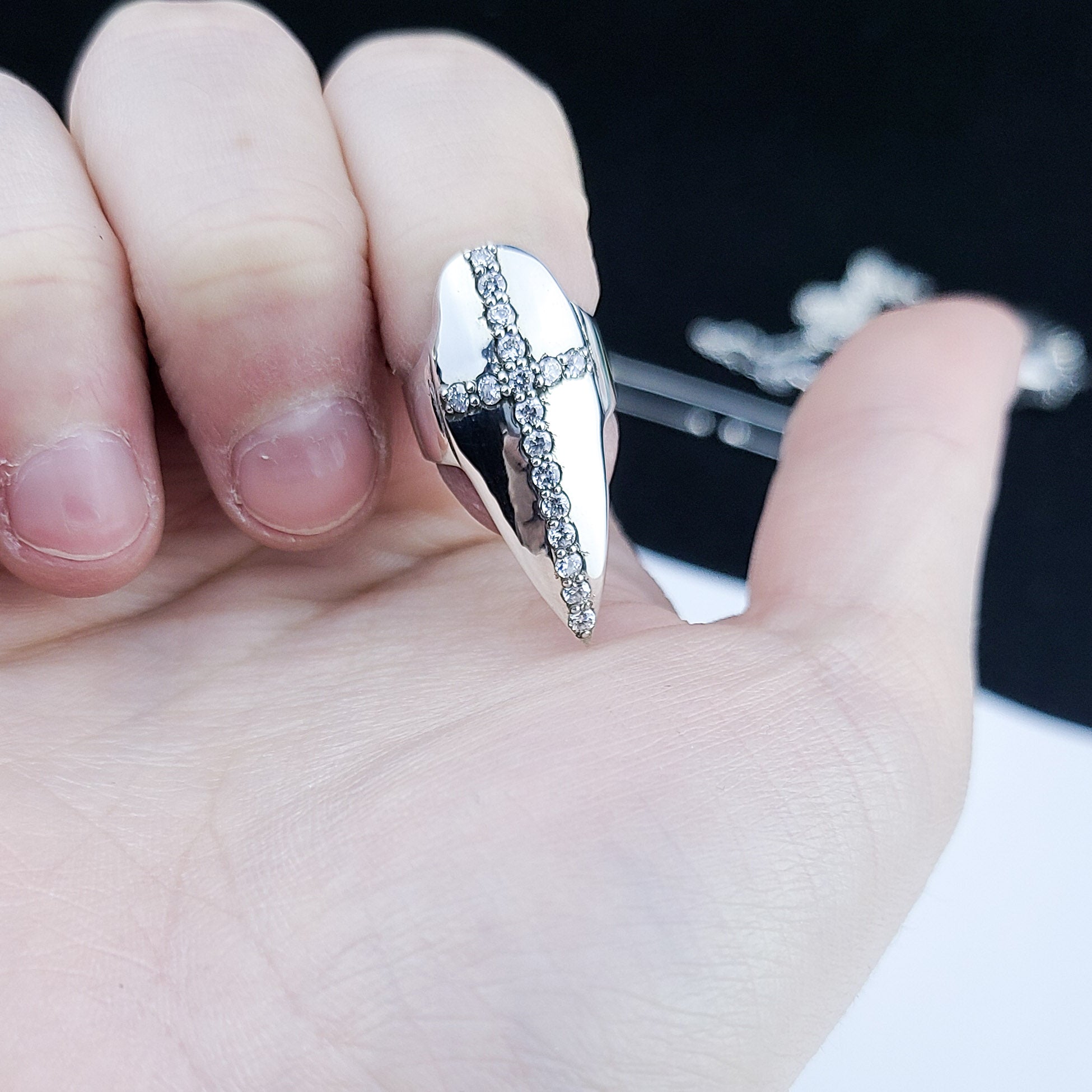 Diamond cross nails Clearance