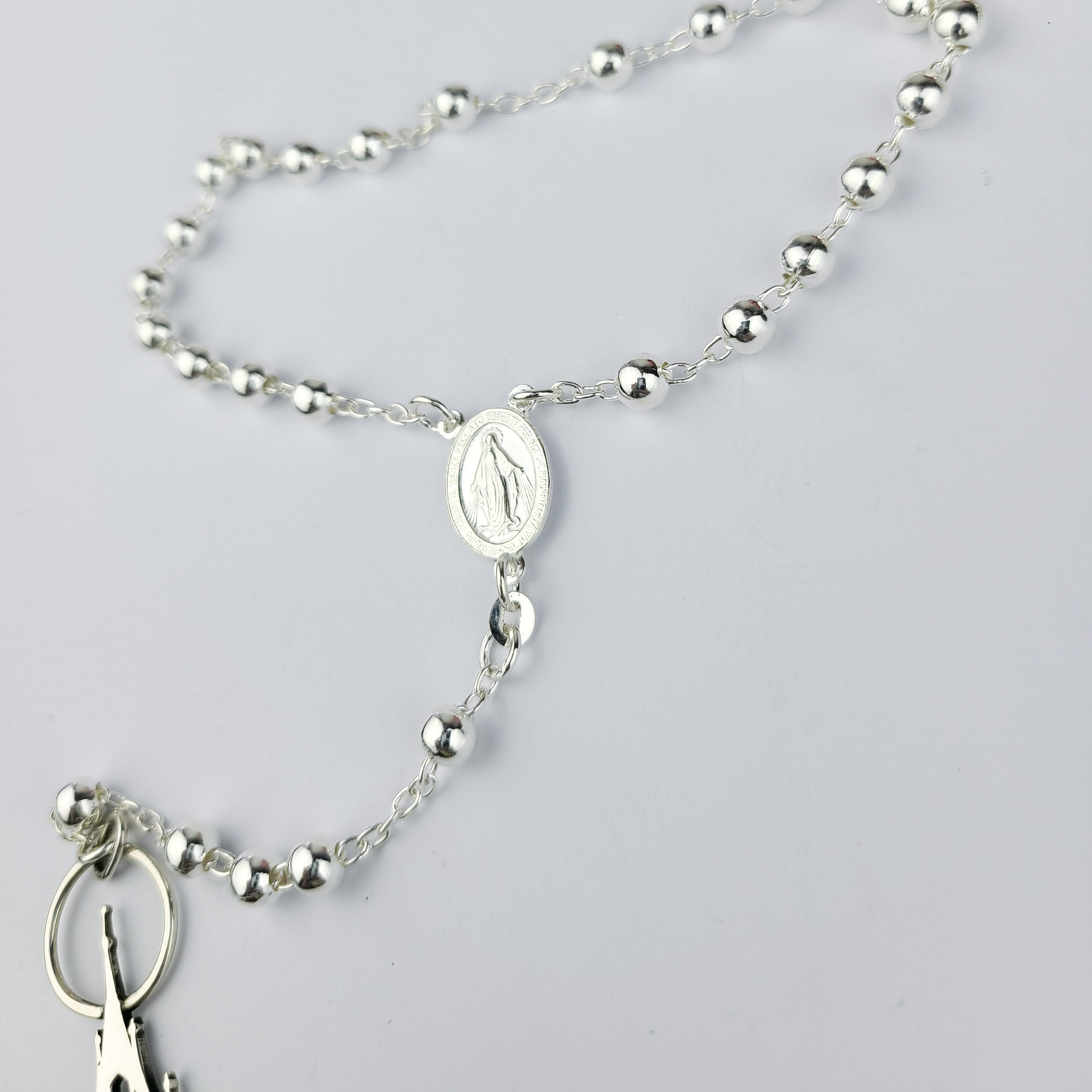 5mm Rosary Beads Necklace