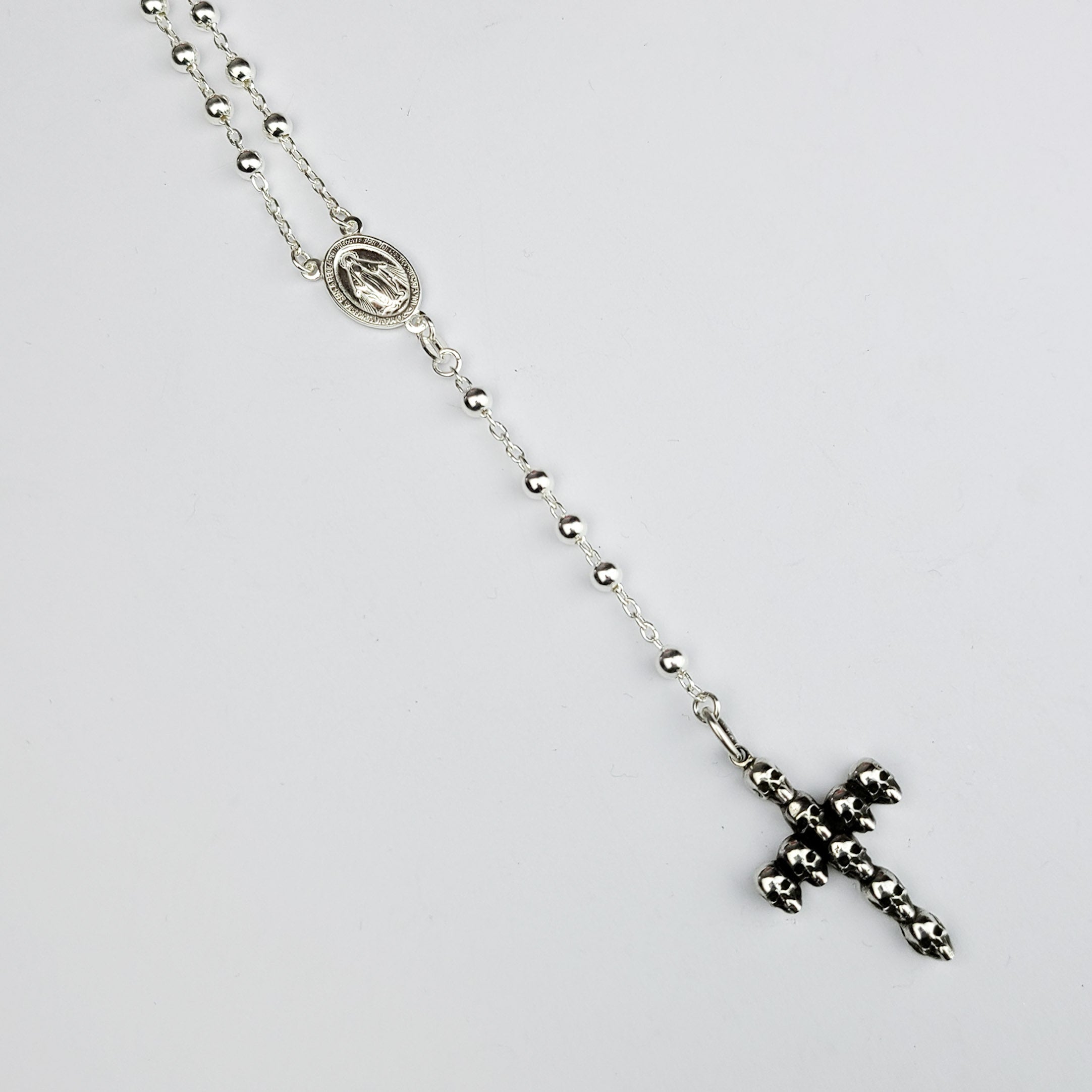 Collier de perles de prière chapelet 4 mm