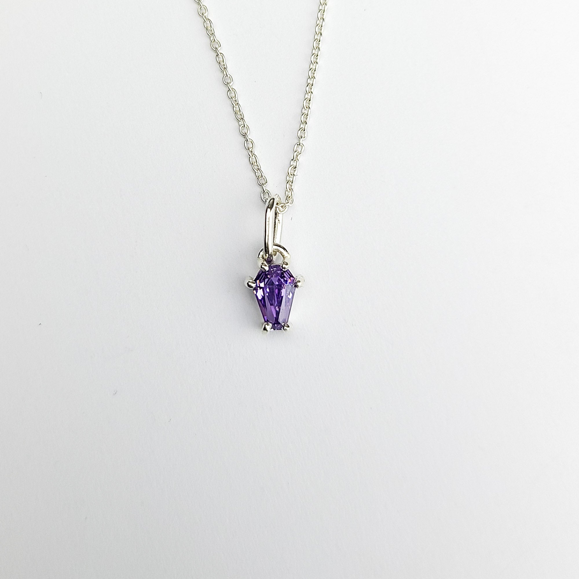 Collection of Magic Purple Coffin Pendant in a gallery layout