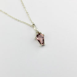 Collection of Dust Pink Coffin Pendant in a gallery layout