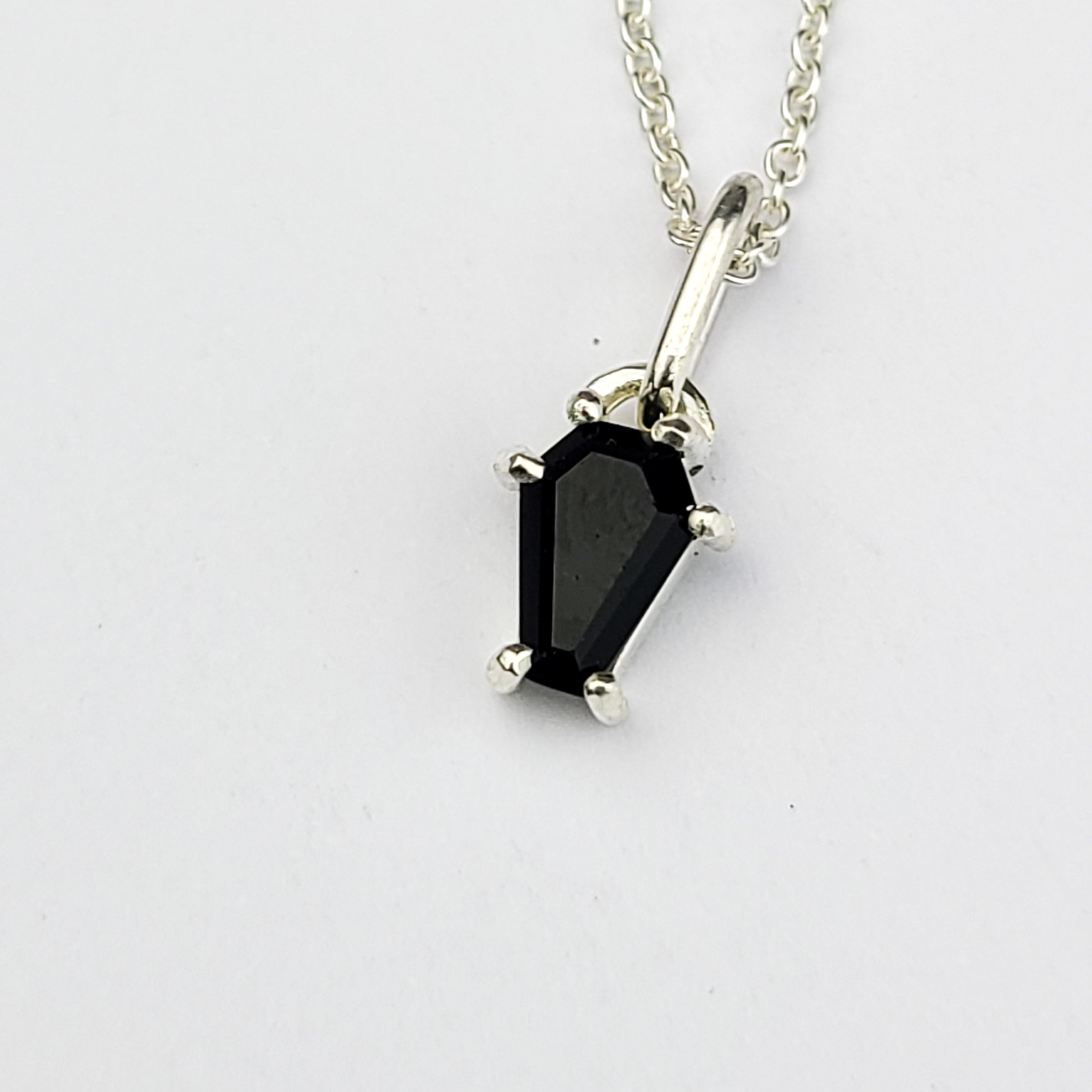 Collection of Tiny Black Coffin Pendant - Inchoo Bijoux in a gallery layout