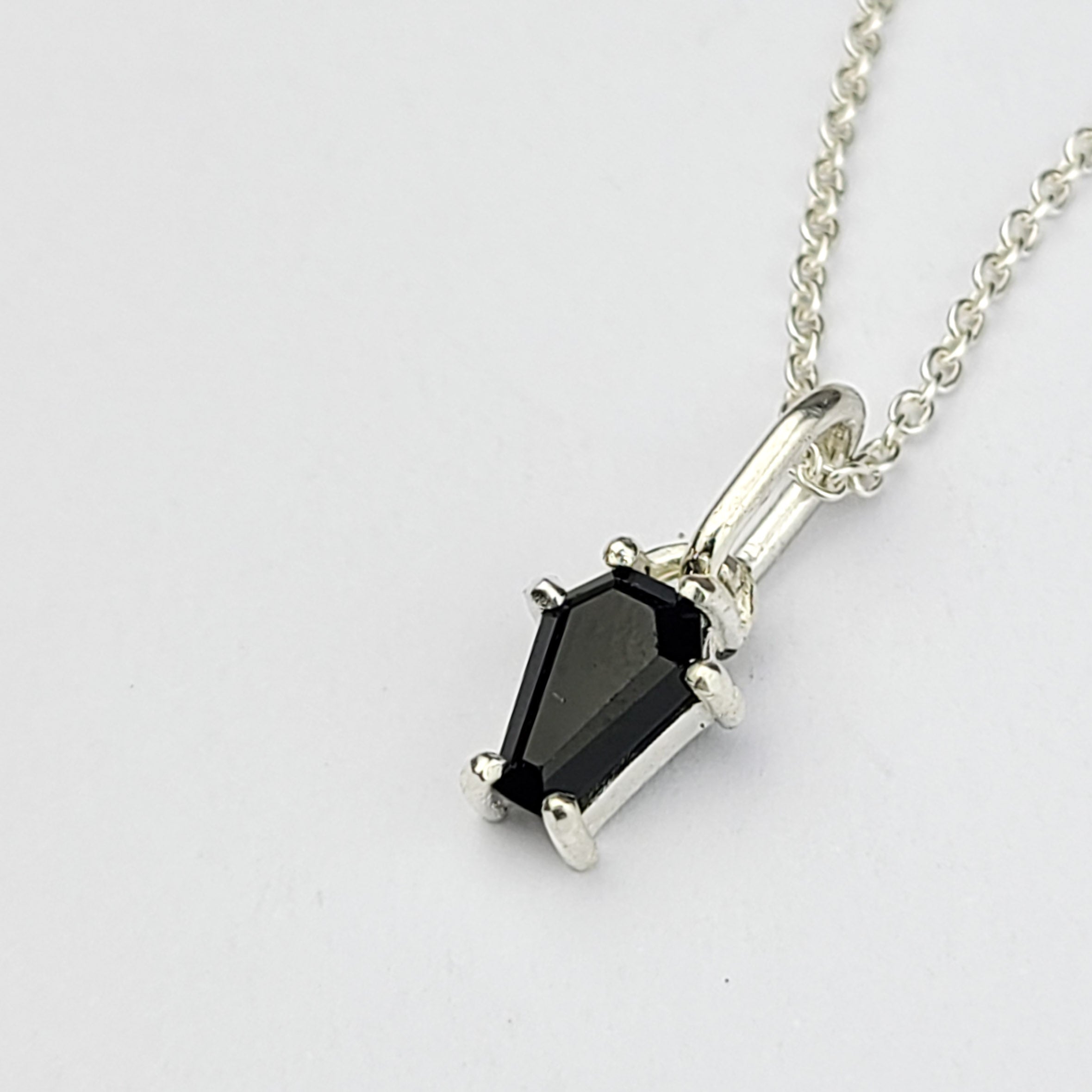 Collection of Tiny Black Coffin Pendant - Inchoo Bijoux in a gallery layout