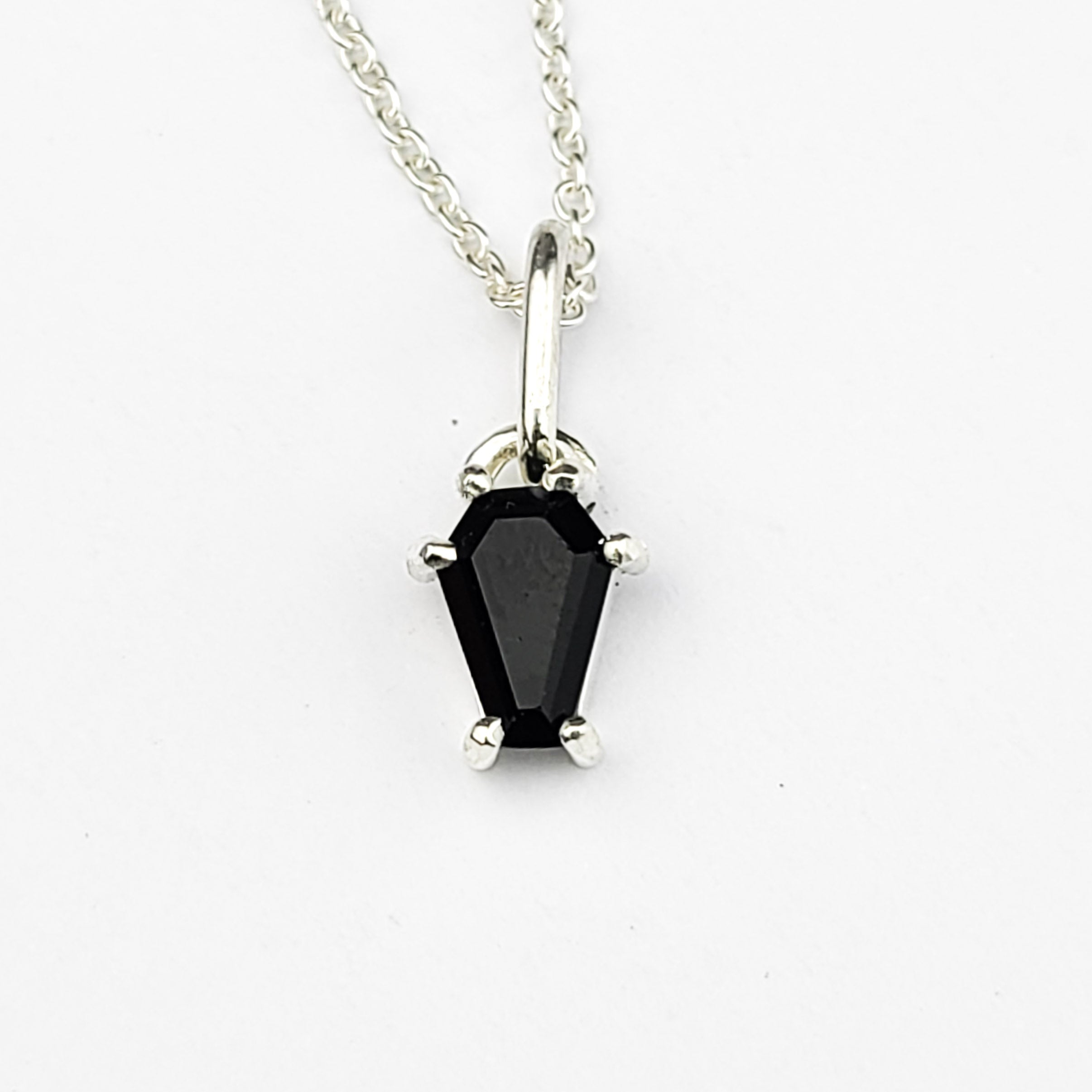 Collection of Tiny Black Coffin Pendant - Inchoo Bijoux in a gallery layout