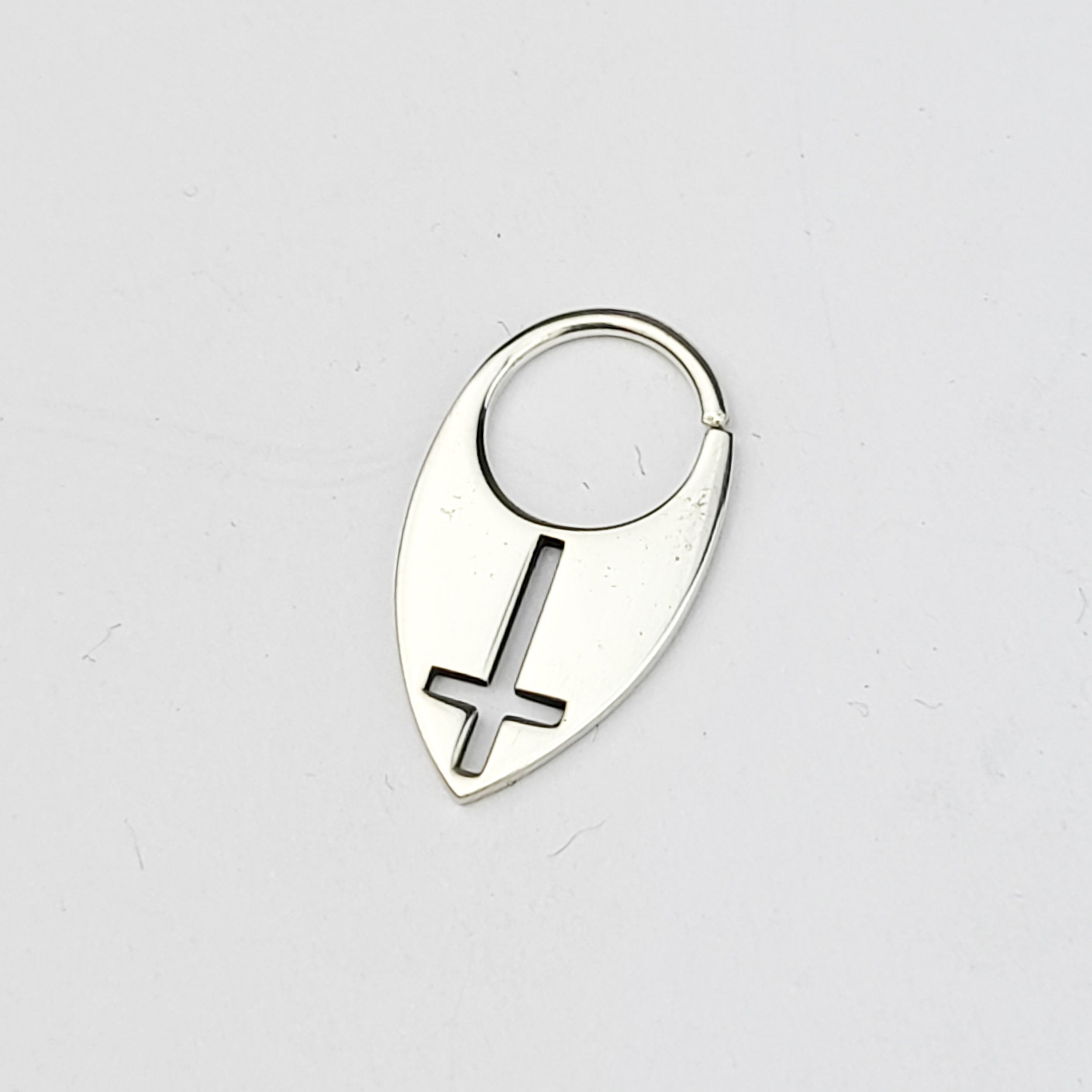 Collection of Inverted Cross Septum Ring in a gallery layout