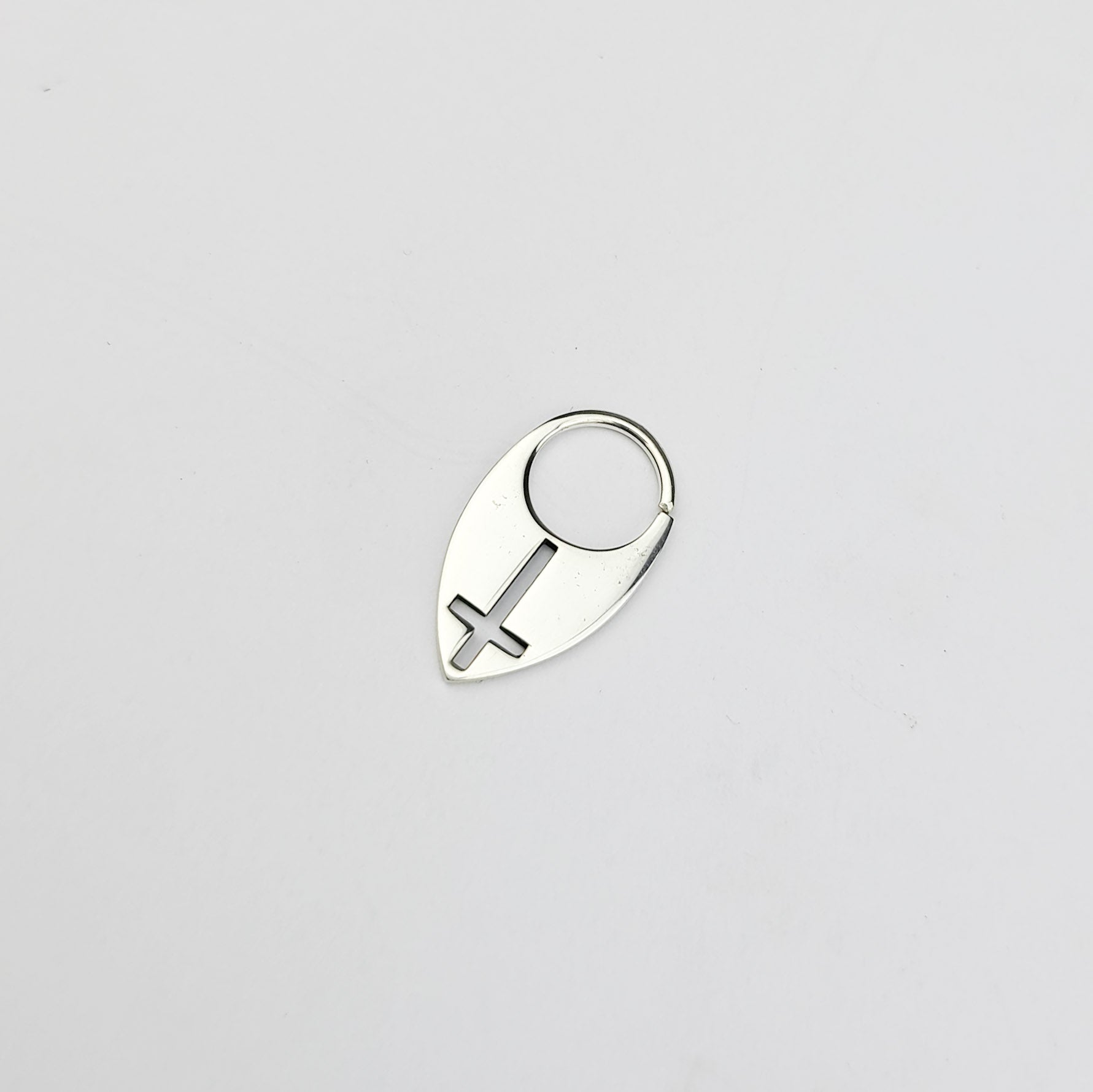 Collection of Inverted Cross Septum Ring in a gallery layout