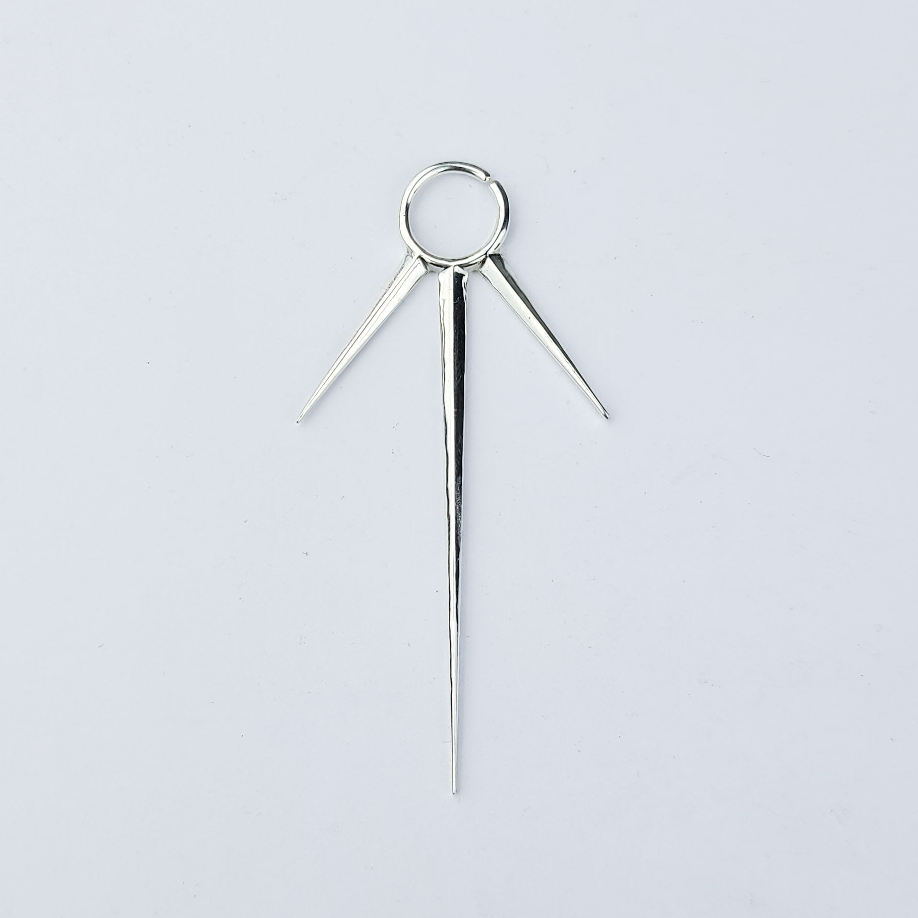 Collection of Extra Long Spike Septum Piercing in a gallery layout