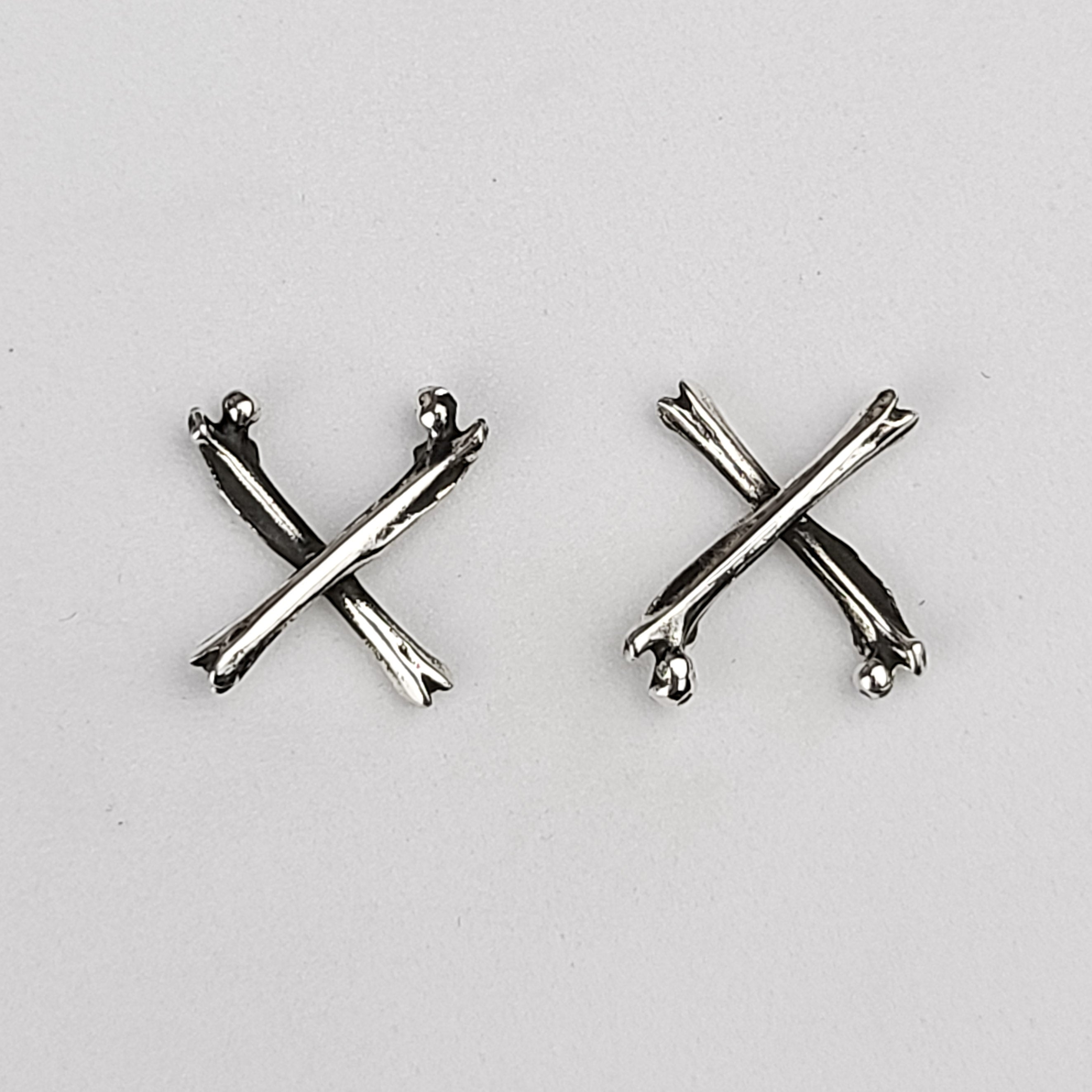 X Bone Earrings